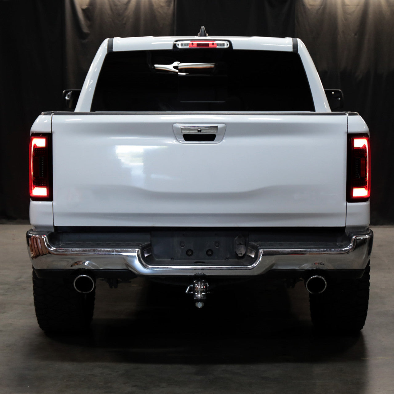 Spec D LED Tail Lights (Red/Smoke): Ram 1500 2019 - 2024
