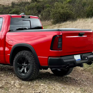 Spec D Sequential LED Strip Tail Light Smoked Lens: Ram 1500 2019-2024 3.6L/5.7L
