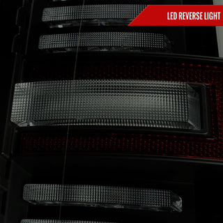 Spec D LED Sequential Signal Tail Lights Glossy Black: Fits Ram 2500/3500 2019-2024 Halogen