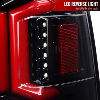Spec D LED Tail Lights (Jet Black w/ Sequential Turn Signal): Ram 2500 & 3500 2019 - 2024