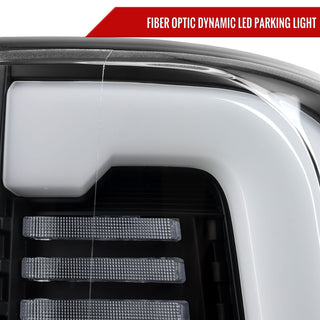 Spec D LED Sequential Signal Tail Lights Matte Black: Fits Ram 2500/3500 2019-2024 Halogen