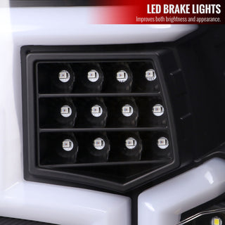 Spec D LED Tail Lights (Matte Black w/ Sequential Turn Signal): Ram 2500 & 3500 2019 - 2024