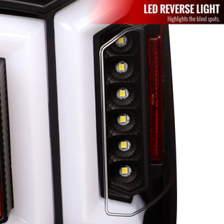 Spec D LED Tail Lights (Matte Black w/ Sequential Turn Signal): Ram 2500 & 3500 2019 - 2024
