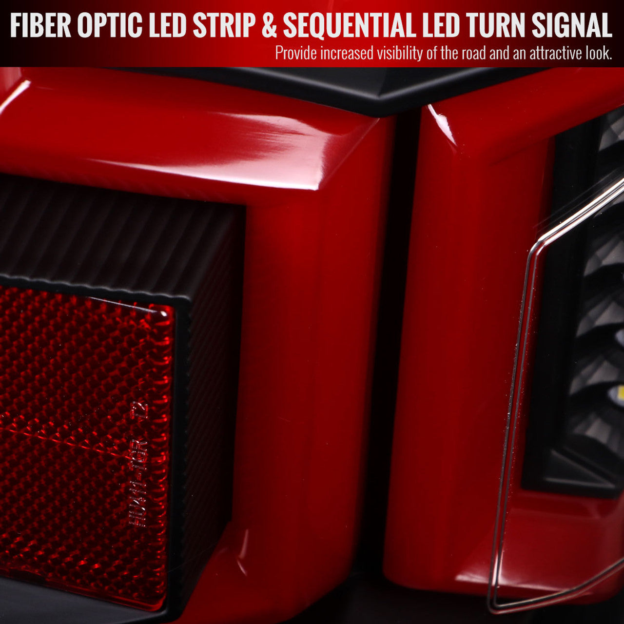 Spec D LED Tail Lights (Black w/ Sequential Turn Signal): Ram 2500 & 3500 2019 - 2024