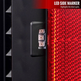 Spec D LED Tail Lights (Black w/ Sequential Turn Signal): Ram 2500 & 3500 2019 - 2024