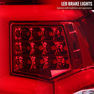 Spec D LED Tail Lights (Red w/ Sequential Turn Signal): Ram 2500 & 3500 2019 - 2024