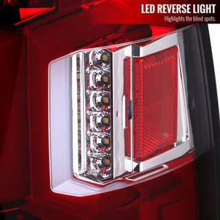 Spec D LED Tail Lights (Red w/ Sequential Turn Signal): Ram 2500 & 3500 2019 - 2024
