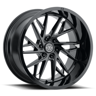 Method Wheels 801 / Gloss Black Milled | 20x10 | 8x6.5 | -18/4.75"