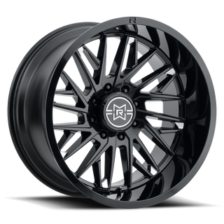 Method Wheels 801 / Gloss Black Milled | 20x9 | 6x5.5 | 0/4.95"