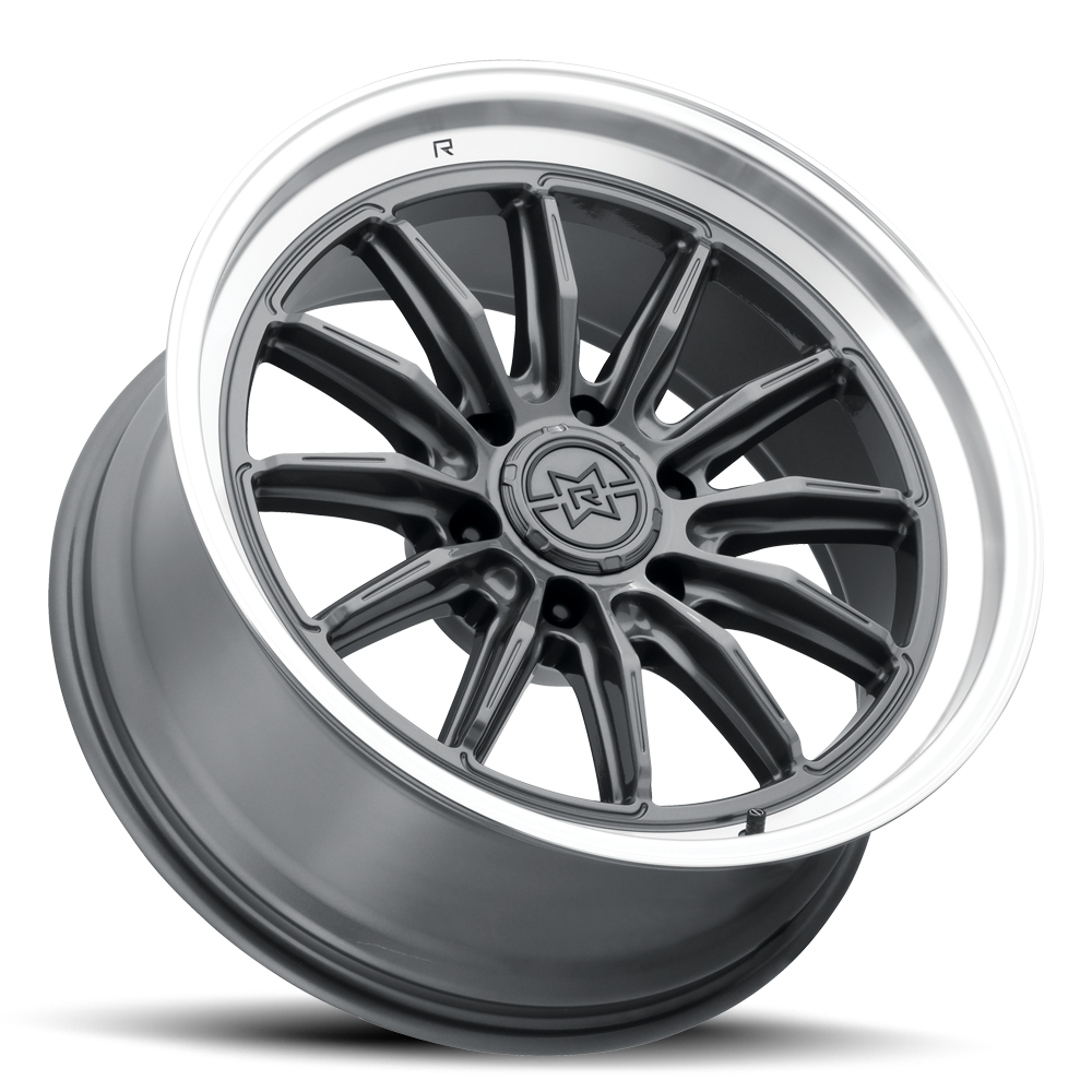 Method Wheels 803 / Gloss Titanium - Machined Lip - Multiple Fitments