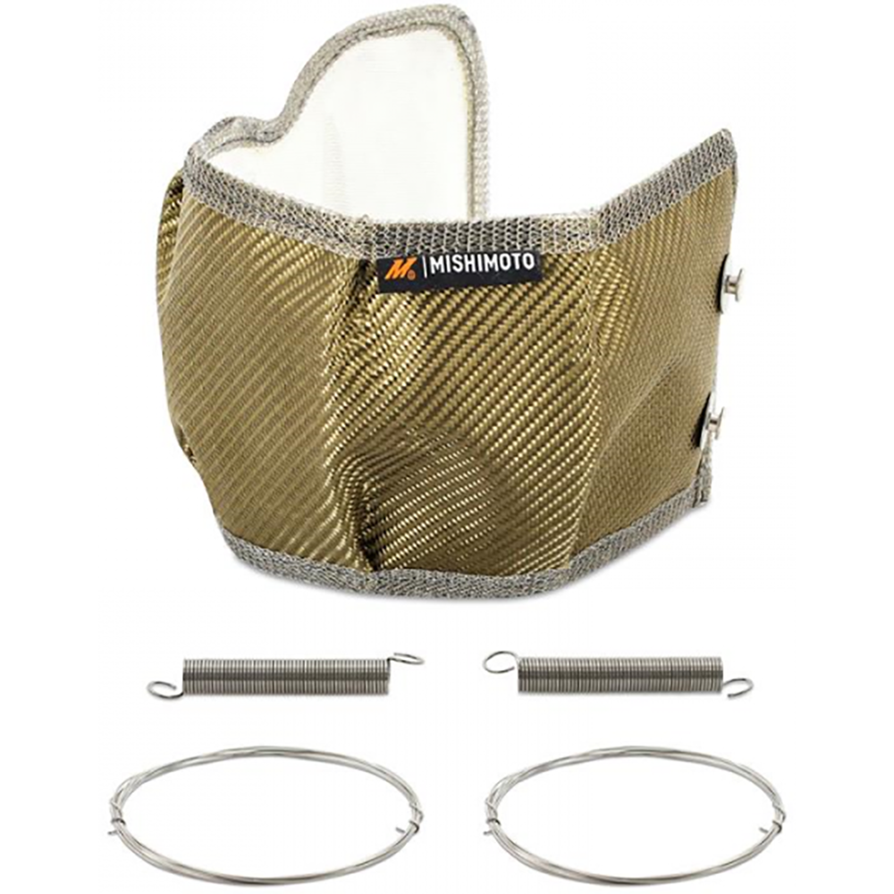 Mishimoto Titanium Turbo Blanket: Dodge Ram 2500 (04-09) / Ram 3500 (04-07)