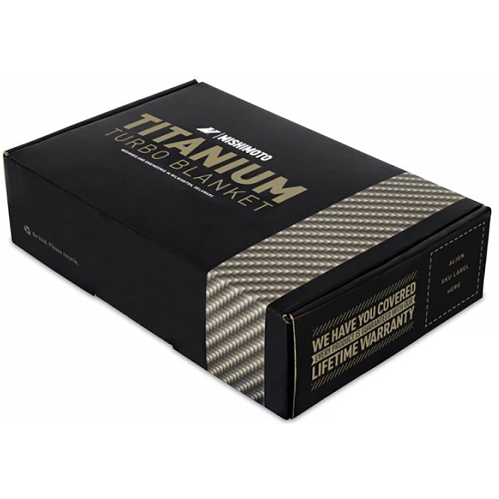 Mishimoto Titanium Turbo Blanket: Dodge Ram 2500 (04-09) / Ram 3500 (04-07)
