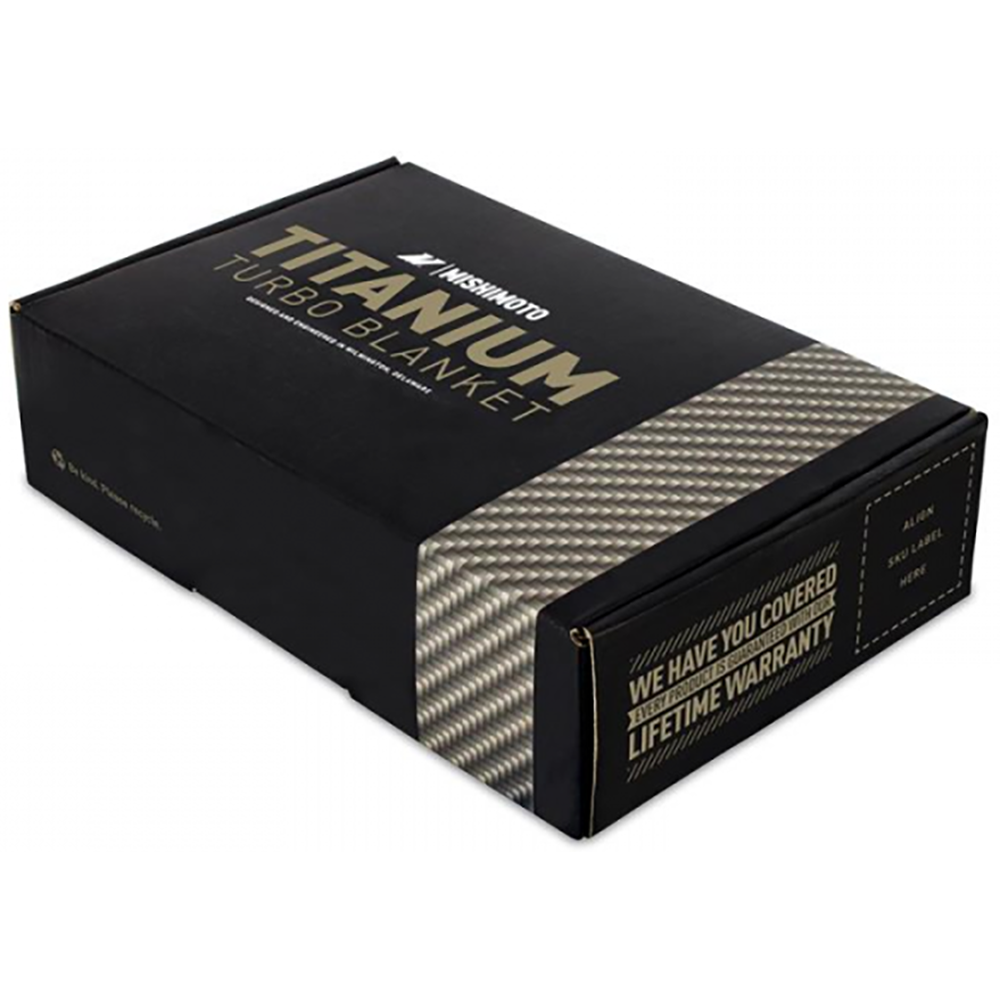 Mishimoto Titanium Turbo Blanket: Dodge Ram 2500 / Ram 3500 2007 - 2010