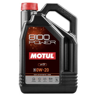 Motul 5L 8100 Power 0W20 Full Synthetic Engine Oil