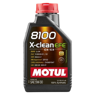 Motul 1L Synthetic Engine Oil 8100 X-CLEAN 5W30