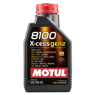 Motul 1L Synthetic Engine Oil 8100 5W40 X-CESS GEN2
