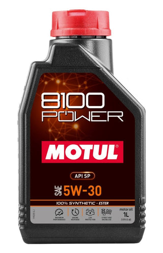 Motul 1L Synthetic Engine Oil 8100 Power 5W30