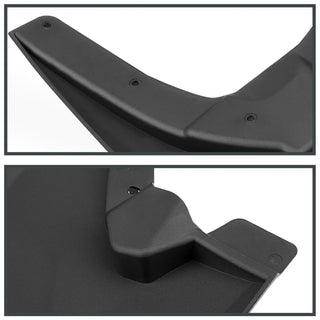 Spec D Mud Flaps (Black, 4pc): Dodge Ram (w/ OUT Factory Flares) 2009 - 2018