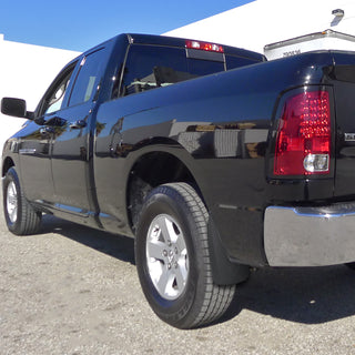 Spec D Mud Flaps (Black, 4pc): Dodge Ram (w/ OUT Factory Flares) 2009 - 2018