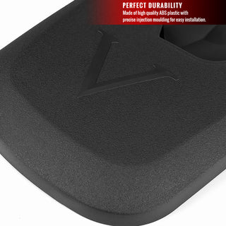 Spec D Mud Flaps (Black, 4pc): Dodge Ram (w/ Factory Flares) 2009 - 2018