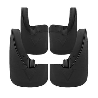 Spec D Mud Flaps (Black, 4pc): Dodge Ram (w/ Factory Flares) 2009 - 2018