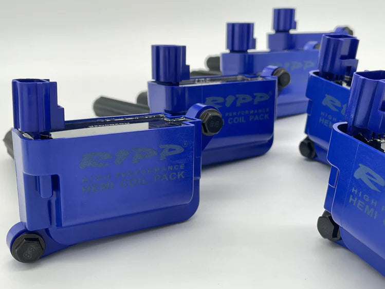 Ripp HEMI High Performance Coil Packs: Chrysler / Dodge / Jeep / Ram 5.7L Hemi, 6.1L SRT8, 6.4L 392 & 6.2L Hellcat 2005 - 2025