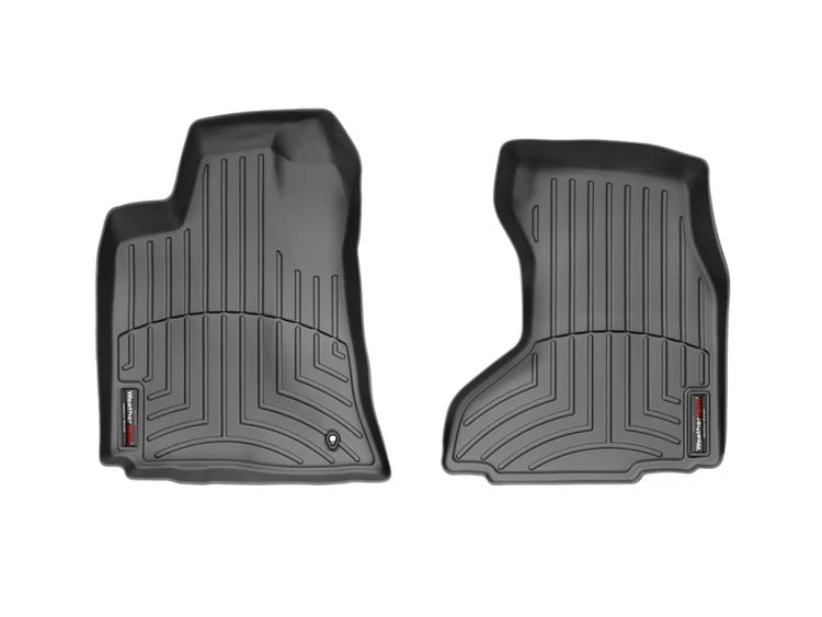WeatherTech FloorLiner Front Floor Mats (Black): Chrysler 300 / 300C 2005 - 2010