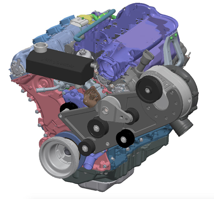 Procharger Supercharger Kit: Dodge Challenger 3.6L V6 2015 - 2023