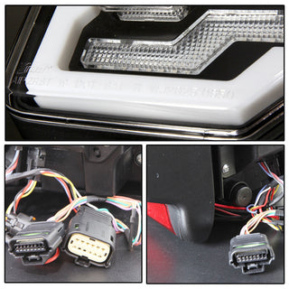 Winjet LED Sequential Taillights: Jeep Wrangler JL 2018-2024 2.0L/3.6L