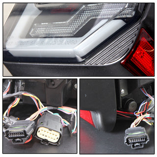 Winjet LED Sequential Taillights: Jeep Wrangler JL 2018-2024 2.0L/3.6L