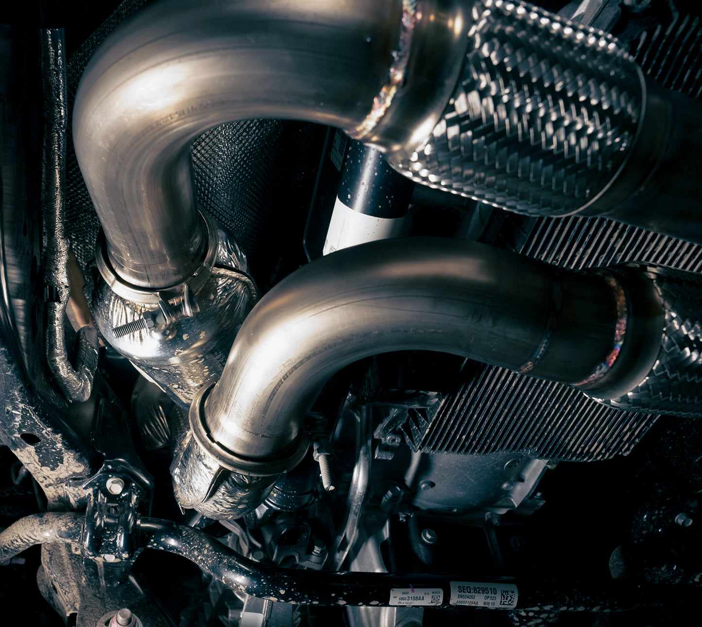 Stainless Works Mid Pipes: 2025 Ram 1500 3.0L