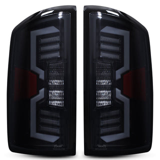 Winjet LED Sequential Taillights: Fits Dodge Ram 2006-2009