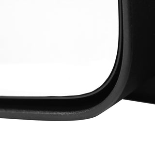 Spec D Mirrors SET w/ Turn Signal Light & Puddle Light (Manual-Fold, Black): Dodge Ram 2002 - 2009