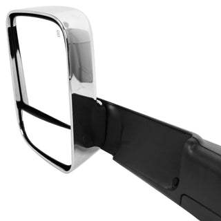 Spec D Mirrors SET w/ Turn Signal Light & Puddle Light (Auto-Fold, Chrome): Ram 2013 - 2018