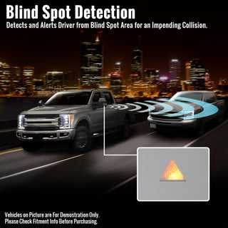 Spec D Driver Mirror w/ Turn Signal Light & Puddle Light (Auto-Fold, Chrome): Ram 2500 & 3500 2019 - 2024