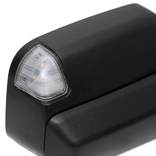 Spec D Passenger Mirror w/ Turn Signal Light & Puddle Light (Auto-Fold, Black):  Ram 2500 & 3500 2019 - 2024