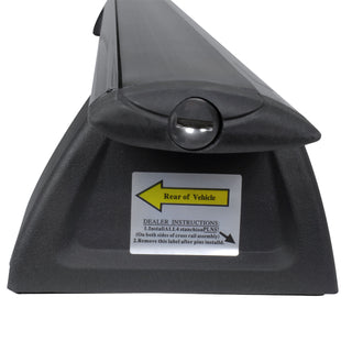 Spec D Roof Rack Bars (Black): Jeep Grand Cherokee 2011 - 2018