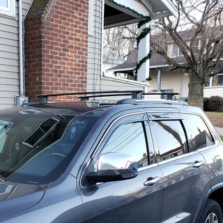 Spec D Roof Rack Bars (Black): Jeep Grand Cherokee 2011 - 2018