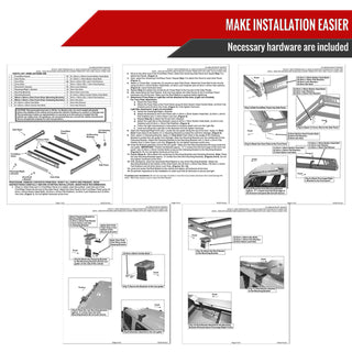 Spec D Roof Rack Basket (Matte Black): Jeep Gladiator 2020 - 2025