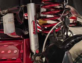 Rancho RS9000XL Adjustable Shocks Front Pair w/2.5" lift - 2014-2021 Dodge Ram 2500 4WD