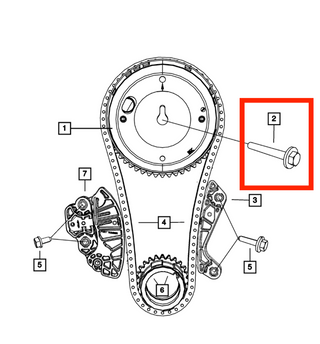 OEM MOPAR - VVT CAMSHAFT BOLT - 06102430AA