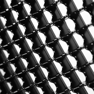 Spec D Glossy Black ABS Mesh Grille: Chrysler 300 / 300C 2005-2010