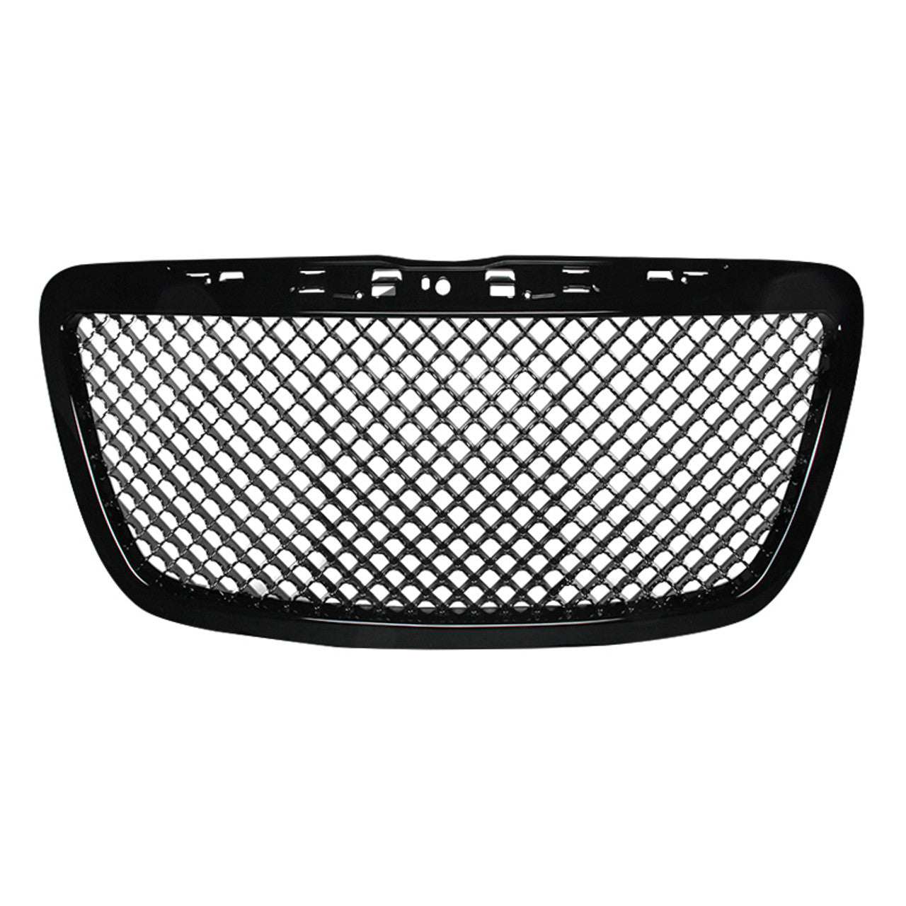 Spec D Mesh Grille (Glossy Black): Chrysler 300 2011 - 2014