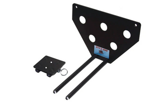 Sto N Sho Quick Release Front License Plate Bracket: Jeep Grand Wagoneer 2022 - 2025 (w/OUT Towing Package)