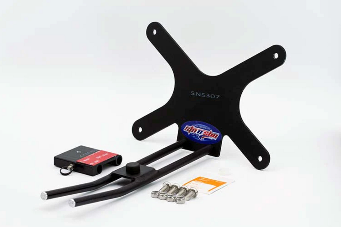 Sto N Sho Quick Release Front License Plate Bracket: Jeep Grand Wagoneer 2022 - 2025 (WITH Towing Package)