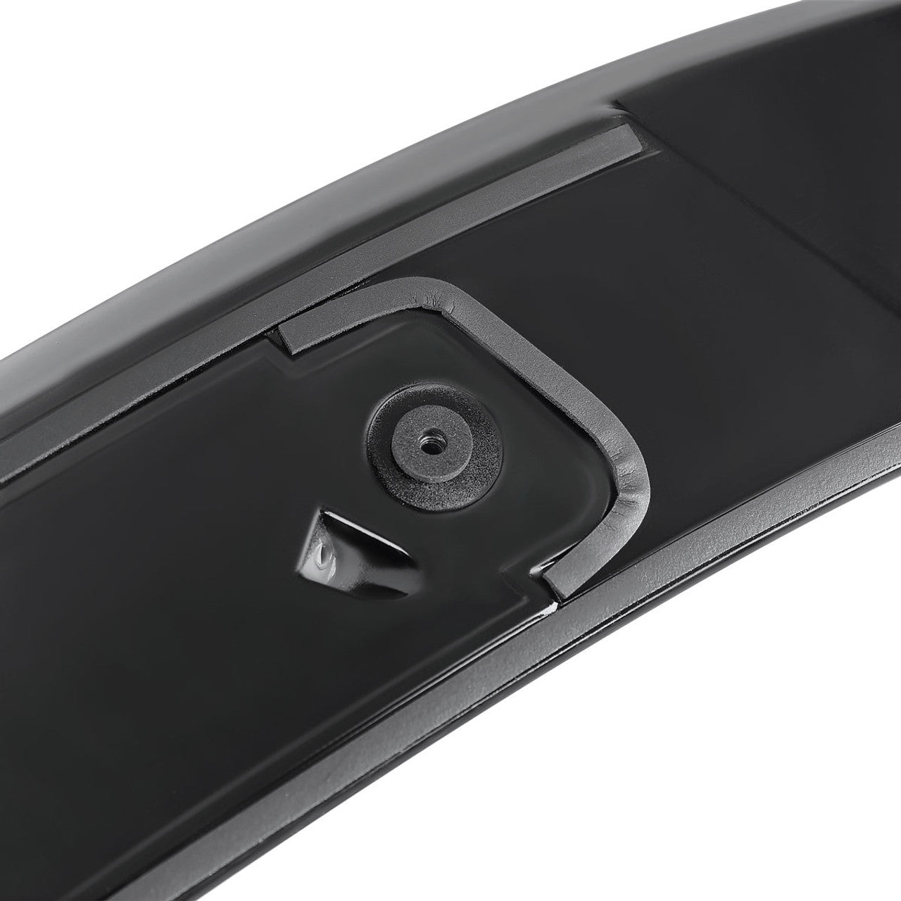 Spec D Hellcat Style Rear Spoiler (Gloss Black): Dodge Charger 2015 - 2023