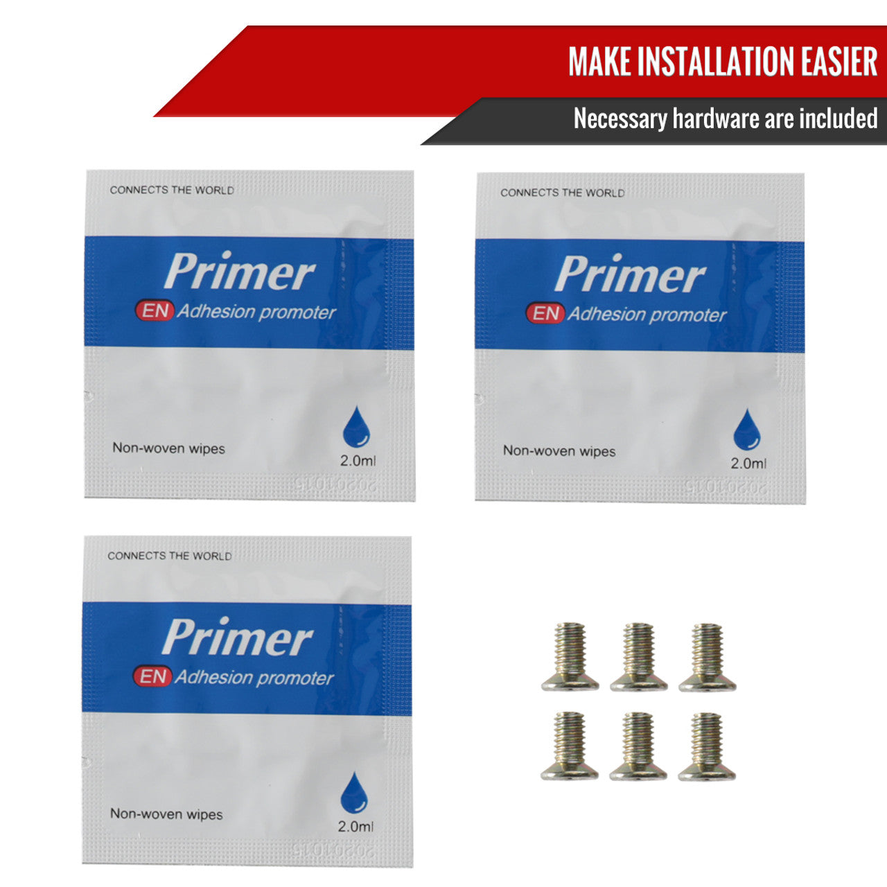 Spec D Rear Cab Spoiler (Glossy Black, 3pc): Ram 1500 2013 - 2018