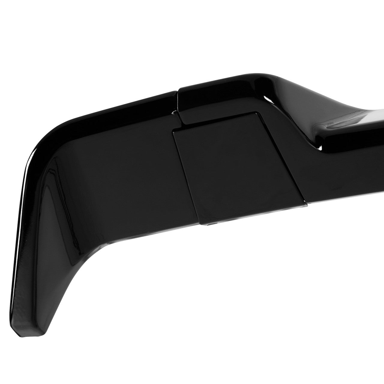 Spec D Rear Cab Spoiler (Glossy Black, 3pc): Ram 1500 2013 - 2018