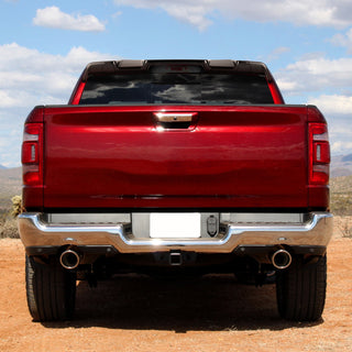 Spec D Rear Cab Spoiler (Matte Black, 3pc): Ram 1500 2019 - 2024