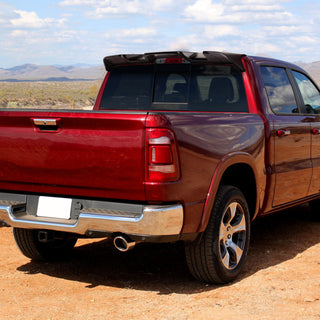Spec D Rear Cab Spoiler (Matte Black, 3pc): Ram 1500 2019 - 2024